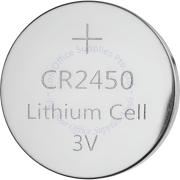 LITHIUM BUTTON BATTERY 3V CR2450 (1s)