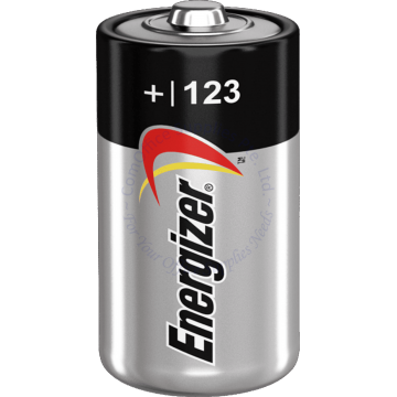 ENERGIZER LITHIUM BATTERY CR123 (1s)