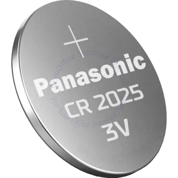 PANASONIC LITHIUM BUTTON BATTERY CR2025 3V (1s)
