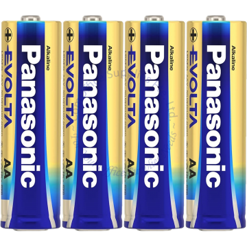 PANASONIC EVOLTA ALKALINE BATTERY AA LR6EG/4B (4s)