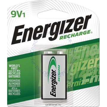 ENERGIZER RECHARGE BATTERY 9V (1s)
