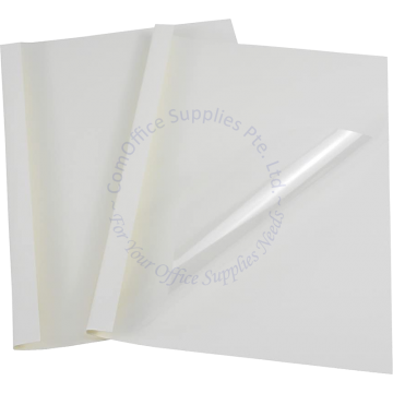 THERMAL COVER 03MM A4 WHITE (100s)