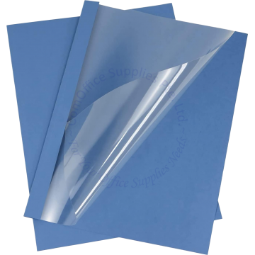THERMAL COVER 04MM A4 BLUE (100s)