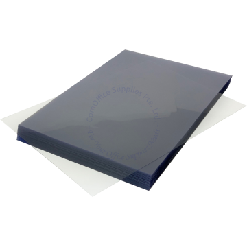 BINDING COVER PLASTIC A4 0.18MM (100s)