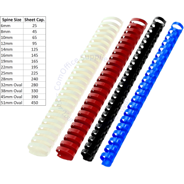 BINDING RING 25MM BLUE (10s)