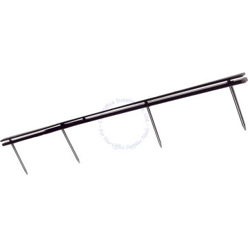 VELOBINDER STRIPS 9741650 1" 4-HOLE BLACK (100s)