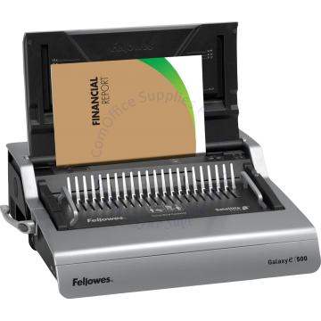 FELLOWES ELECTRIC COMB BINDER MACHINE GALAXY E500