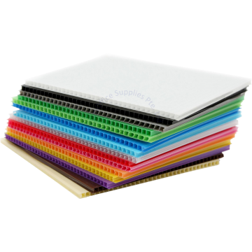 CORRUGATED PLASTIC BOARD 740x1000x3MM