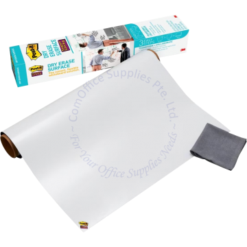 3M POST-IT SUPER STICKY DRY ERASE SURFACE DES2436 2x3FT