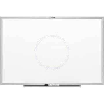 QUARTET MAGNETIC WHITE BOARD W/ALUMINUM FRAME #S533M 24x36"