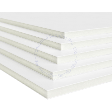 COMPRESSED FOAM BOARD PLAIN PFW501 WHITE 300x450x5MM