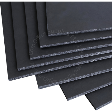 COMPRESSED FOAM BOARD PLAIN PFB502 BLACK 450x600x5MM