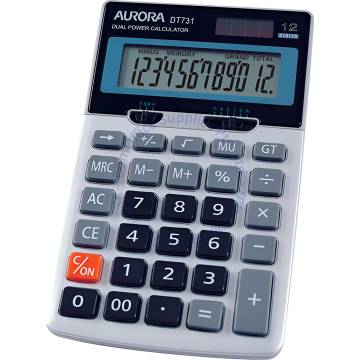 AURORA DESKTOP CALCULATOR DT-731 12DIGIT