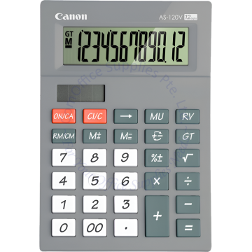 CANON CALCULATOR AS-120V 12DIGIT