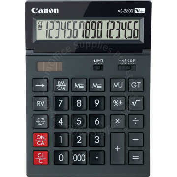 CANON CALCULATOR AS-2600 16DIGIT