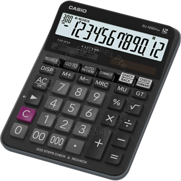 CASIO CALCULATOR DJ-120DPLUS 12DIGIT