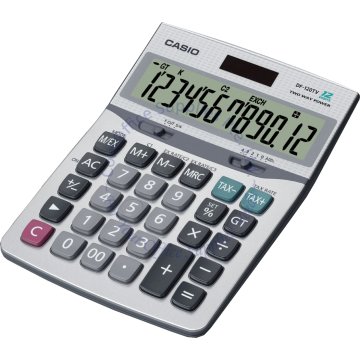 CASIO CALCULATOR DF-120FM 12DIGIT