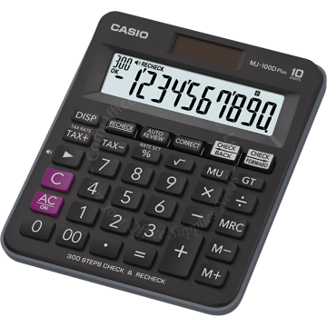 CASIO CALCULATOR MJ-100D PLUS 10DIGIT