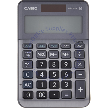 CASIO CALCULATOR MS-120FM 12DIGIT