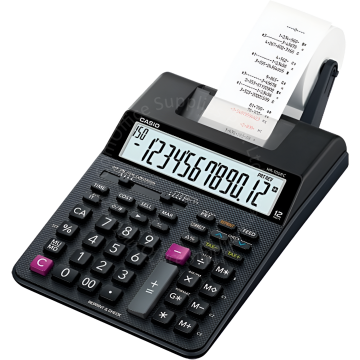 CASIO PRINTING CALCULATOR HR-100RC 12DIGIT