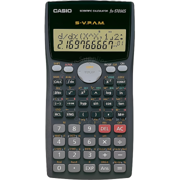 CASIO SCIENTIFIC CALCULATOR FX-570MS