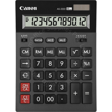 CANON CALCULATOR AS-2222 12DIGIT