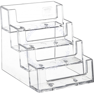 BUSINESS CARD HOLDER 4-TIER 4BC93