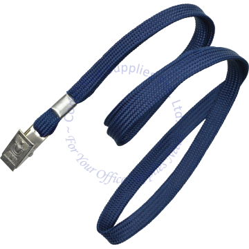 LANYARD W/CLIP BLUE