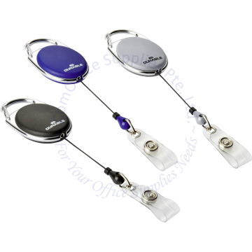 DURABLE BADGE REEL STYLE 8324 GREY 80CM