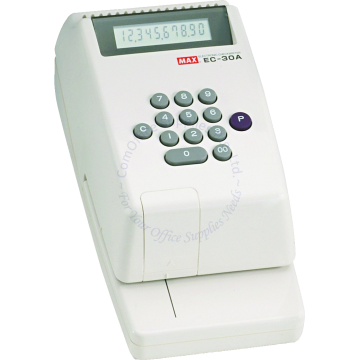 MAX ELECTRONIC CHECKWRITER EC-30A