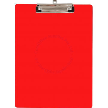 CLIP BOARD PLASTIC A4 RED