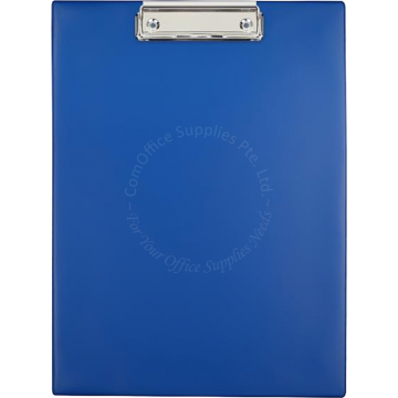 CLIP BOARD PVC A4 BLUE