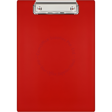 CLIP BOARD PVC A4 RED