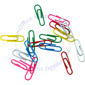 PAPER CLIP COLOR 28MM (50s)