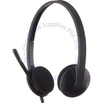 LOGITECH USB WIRED HEADSET H340