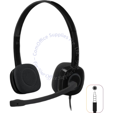 LOGITECH STEREO HEADSET H151