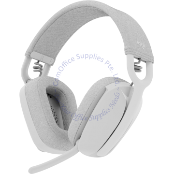 LOGITECH WIRELESS HEADPHONES ZONE VIBE 100 - OFF WHITE