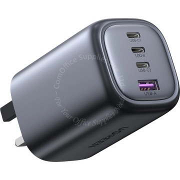 UGREEN NEXODE 100W GAN WALL CHARGER 4-PORTS 40749