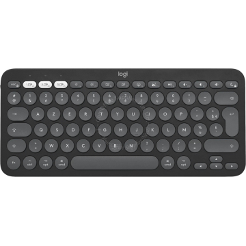 LOGITECH KEYBOARD PEBBLE KEYS 2 K380s - GRAPHITE