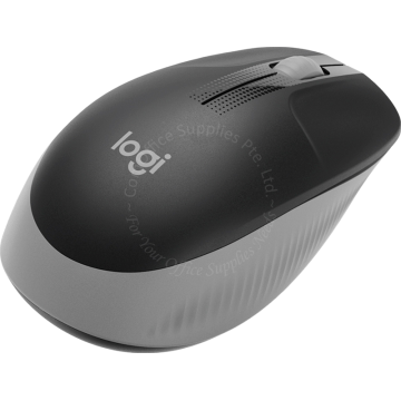 LOGITECH FULL-SIZE WIRELESS MOUSE M190 - CHARCOAL