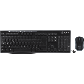 LOGITECH WIRELESS KEYBOARD & OPTICAL MOUSE COMBO MK270R