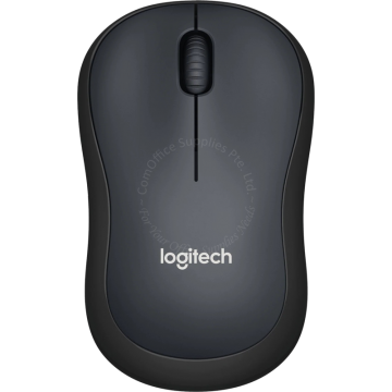 LOGITECH SILENT WIRELESS MOUSE M220 GRAPHITE