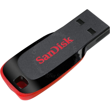 SANDISK CRUZER BLADE USB FLASH DRIVE 8GB (SDCZ50-008G-B35)