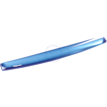 FELLOWES KEYBOARD WRIST SUPPORT BLUE CRYSTALS GEL 91137
