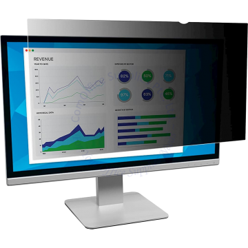 3M PRIVACY WIDESCREEN MONITOR FILTER PF24.0W9B (16:9 ASPECT RATIO)