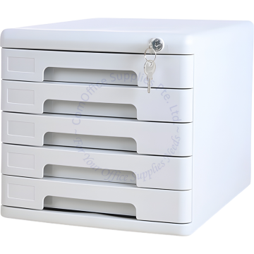 DELI FILE CABINET 5-DRAWER W/LOCK D9778