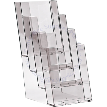 BROCHURE HOLDER 4-TIER DL 4C104