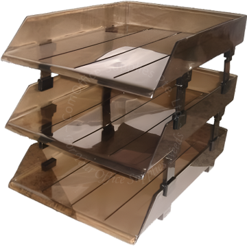 HK 3-TIER TRANSPARENT TRAY HK-638