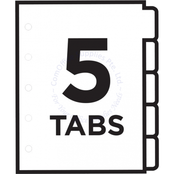 PAPER 5 WHITE DIVIDER A4 10SET