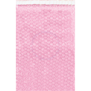 AIR BUBBLE ANTI STATIC POCKET 100x150MM PINK (100s)